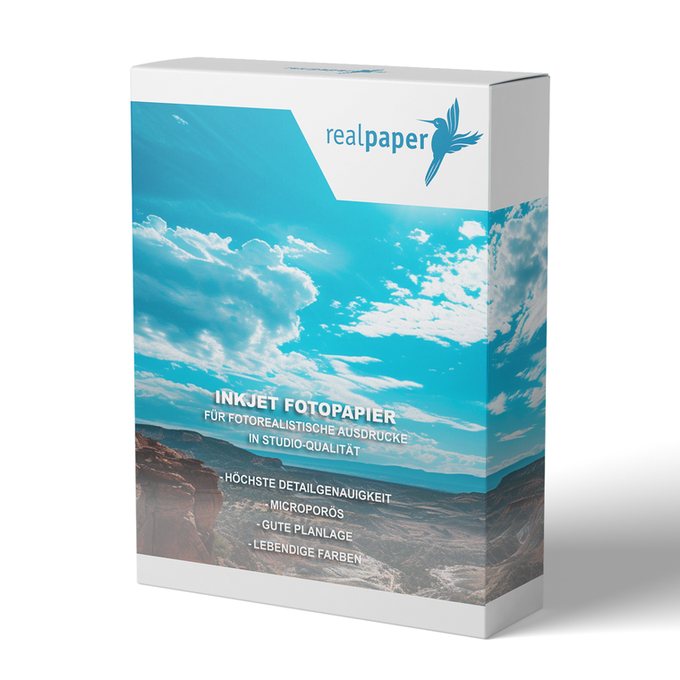 realpaper Inkjet-Fotopapier Verpackung